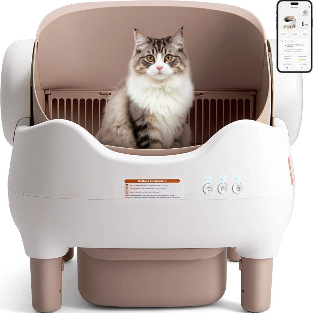 Automatic Self-Cleaning Litter Box