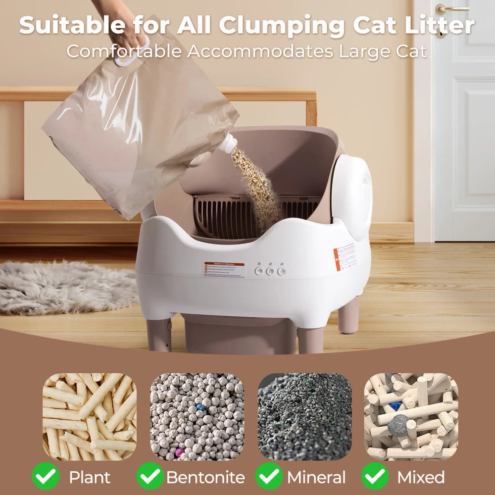 Automatic Self-Cleaning Litter Box