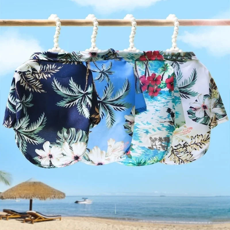 Hawaiian Beach Dog Shirt